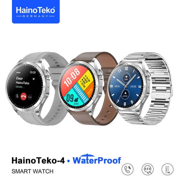 Haino teko watch 4 waterproof calling smartwatch